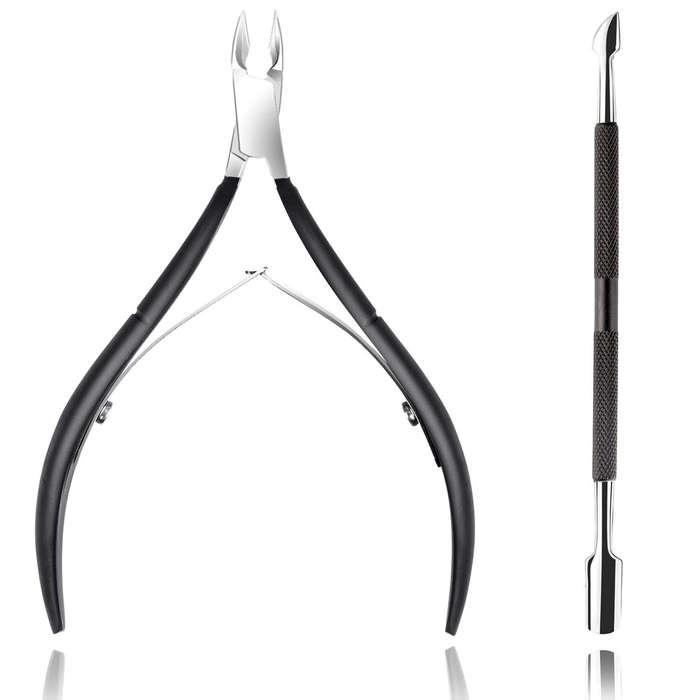 Ejiubas Cuticle Trimmer & Pusher Set