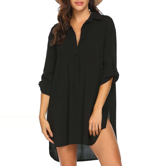 Ekouaer Swimsuit Beach Cover Up