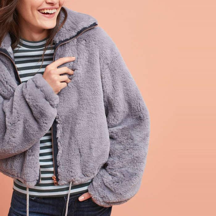 Elevenses Bristol Faux Fur Jacket