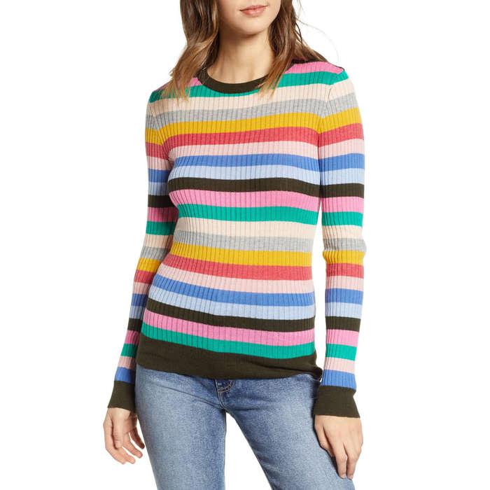 English Factory Multicolor Stripe Sweater