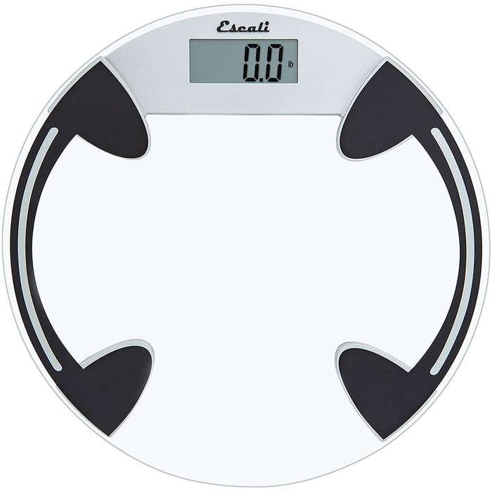 Escali Classic Glass Bathroom Body Scale