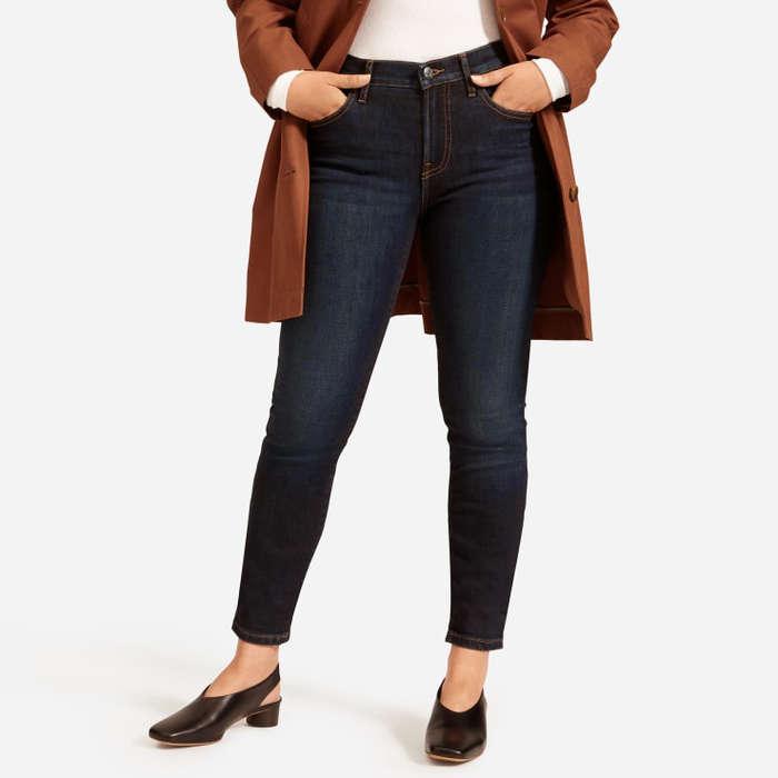 Everlane Authentic Stretch Mid-Rise Skinny