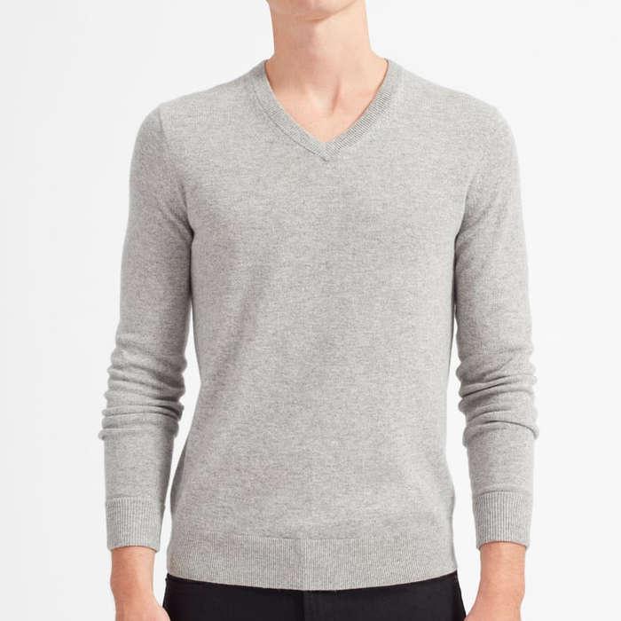 Everlane Men's The Cashmere V-Neck