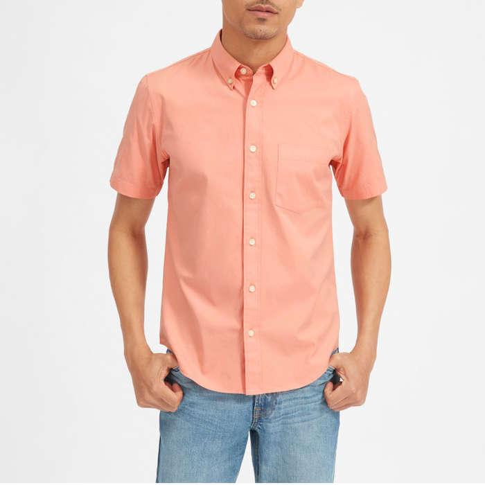 Everlane The Air Oxford Short-Sleeve Shirt