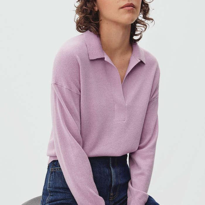 Everlane The Cashmere Polo