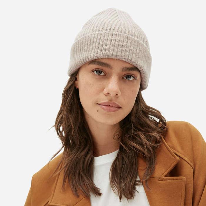 Everlane The Cashmere Rib Beanie