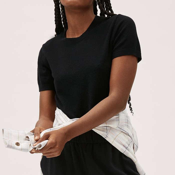 Everlane The Cashmere Sweater Tee