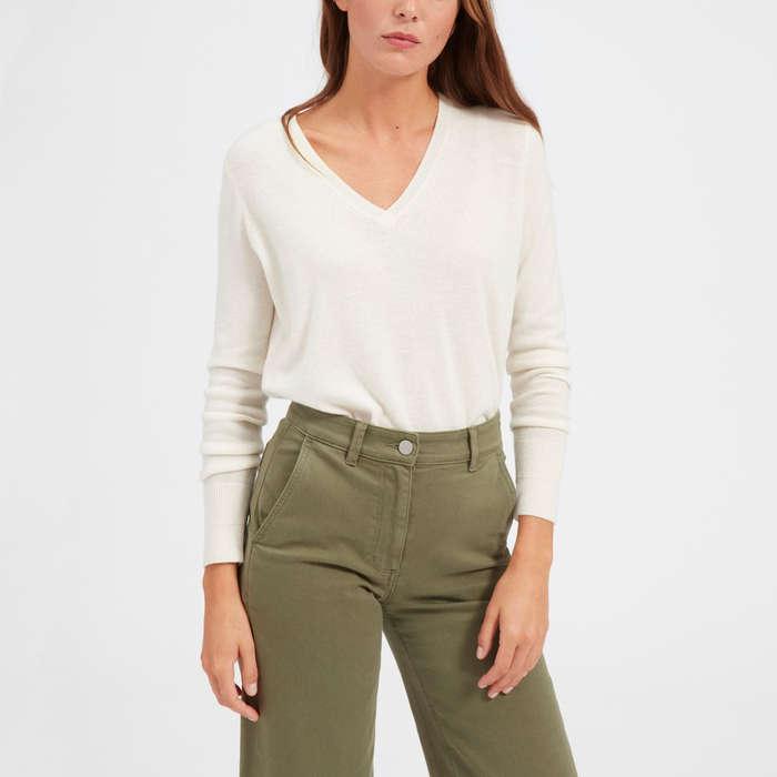 Everlane The Cashmere V-Neck