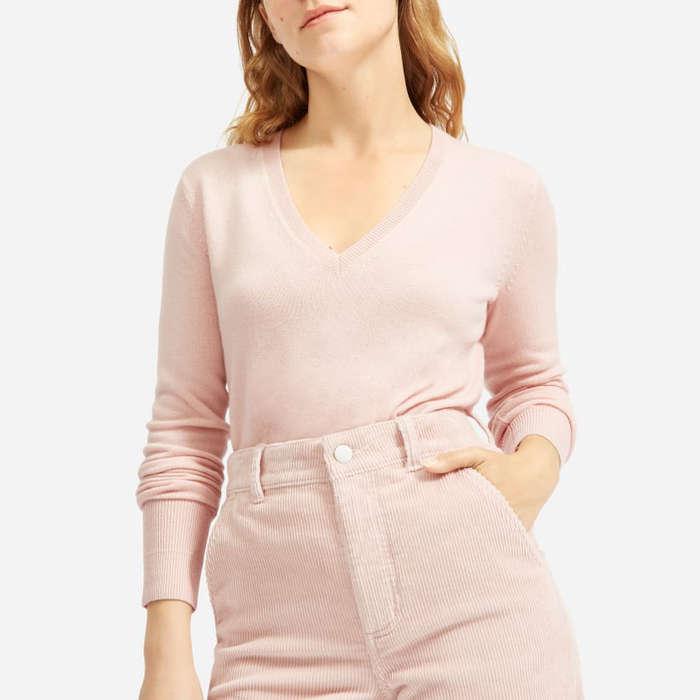 Everlane The Cashmere V-Neck