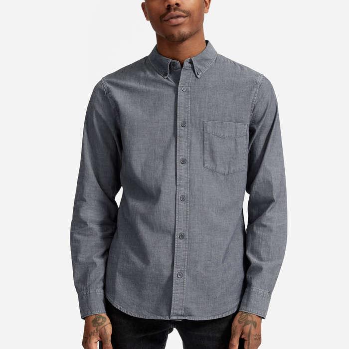 Everlane The Chambray Slim Fit Shirt