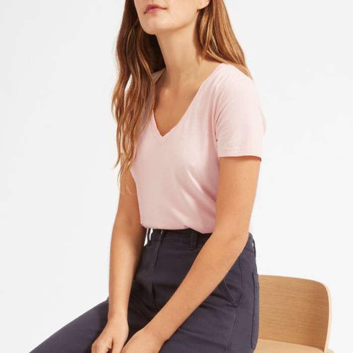 Everlane The Cotton V-Neck