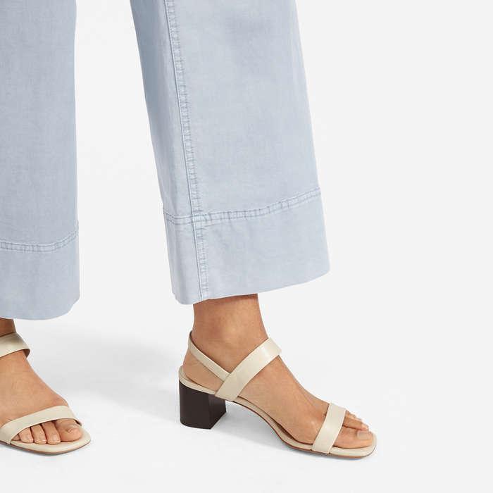 Everlane The Double-Strap Block Heel Sandal