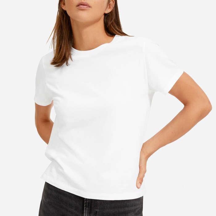 Everlane The Organic Cotton Box-Cut Tee