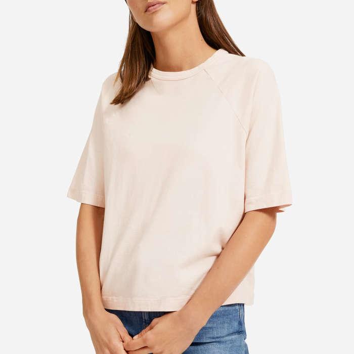 Everlane The Organic Cotton Boxy Raglan Tee