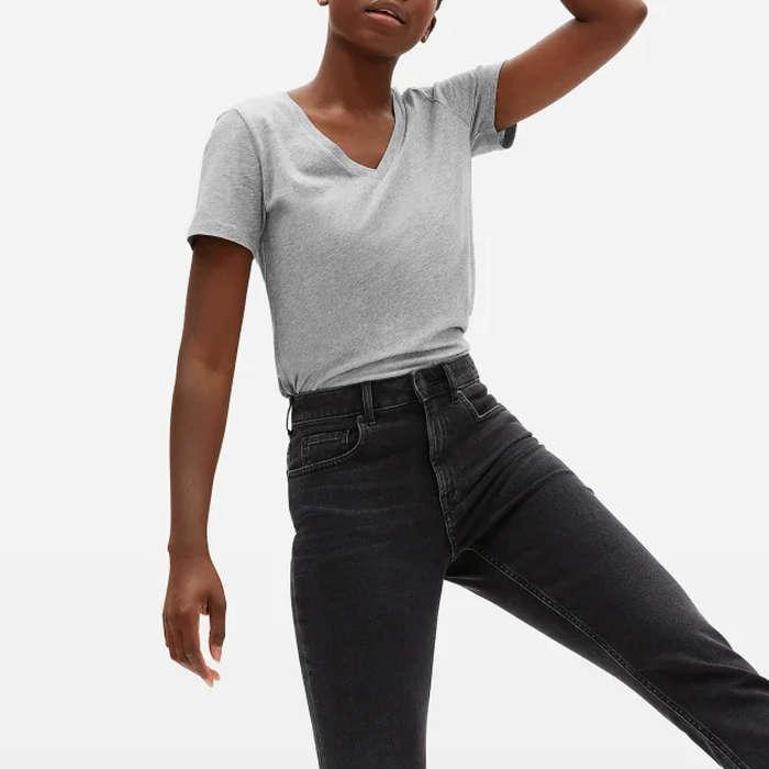 Everlane The Organic Cotton V-Neck