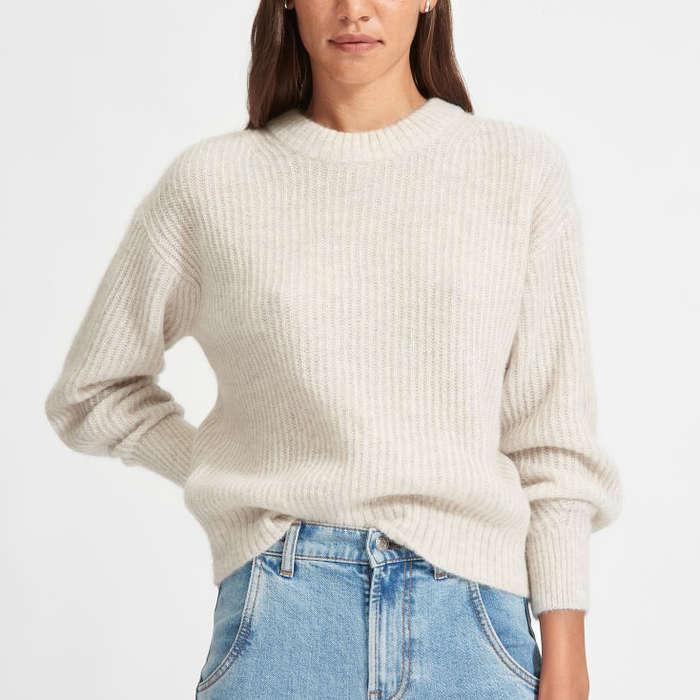 Everlane The Oversized Alpaca Crew