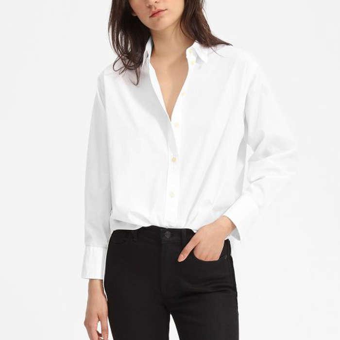 Everlane The Poplin Oversized Shirt