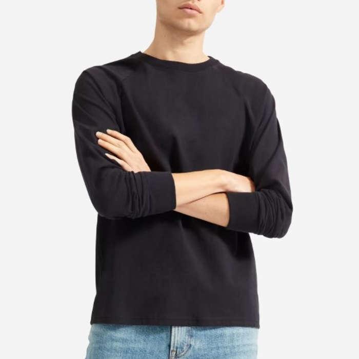 Everlane The Premium-Weight Long-Sleeve Crew