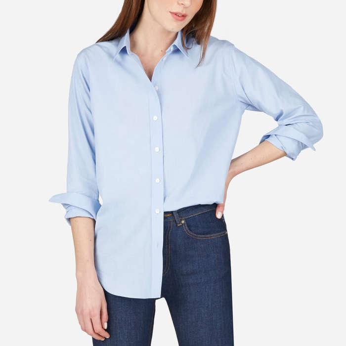 Everlane The Relaxed Poplin Shirt