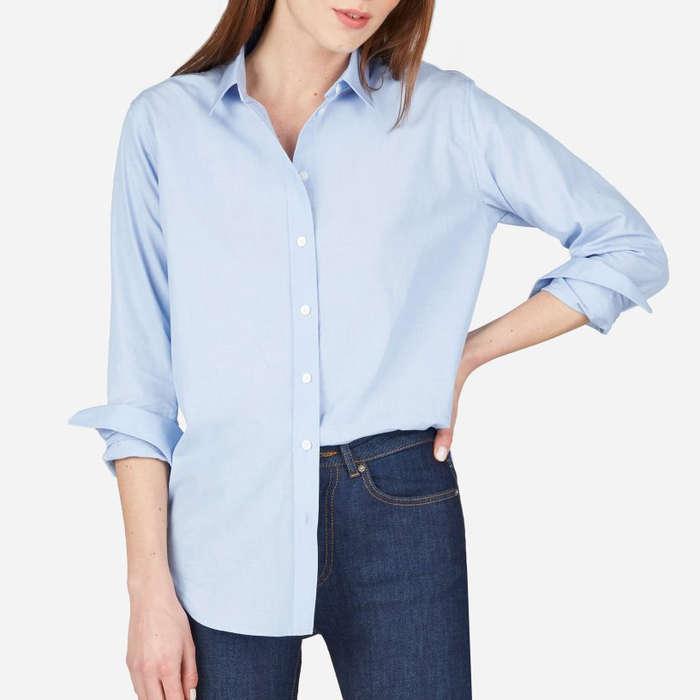 Everlane The Relaxed Poplin Shirt