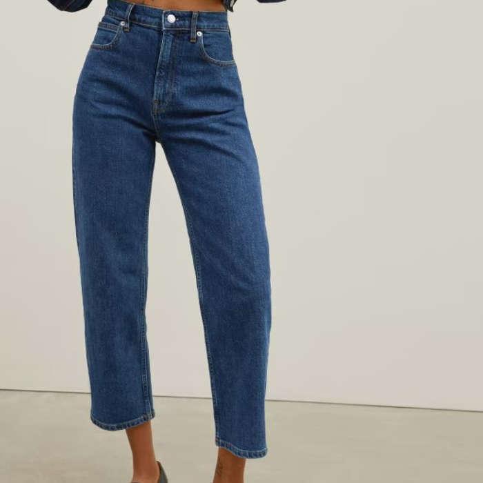 Everlane The Way-High Jean In Vintage Indigo