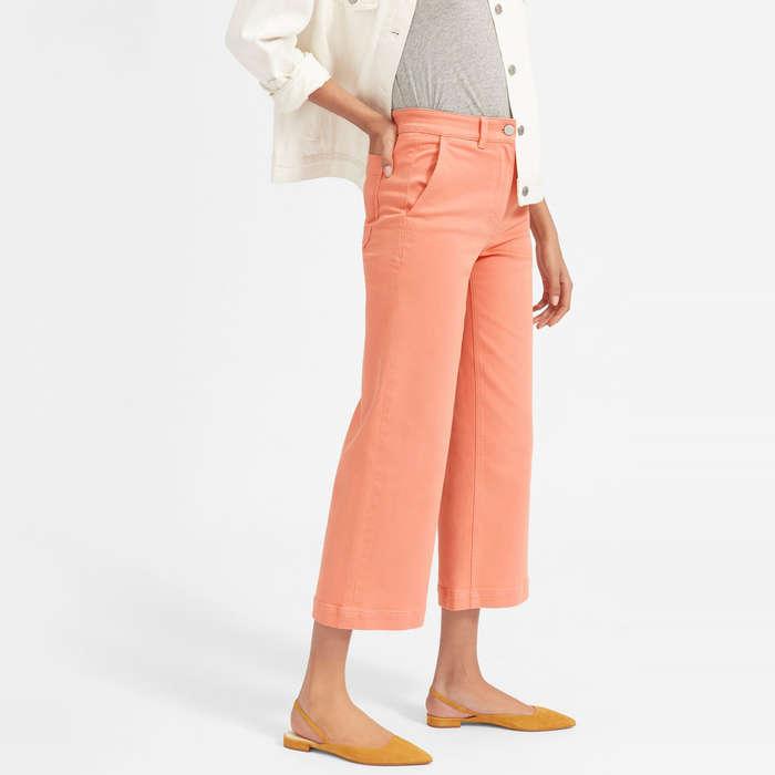 Everlane Wide Leg Crop Pant