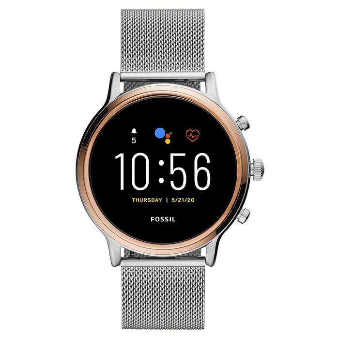 Fossil Gen 5 Julianna Stainless Steel Touchscreen Smartwatch