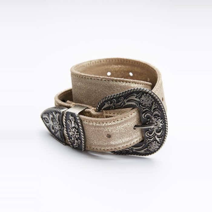 Free People Black Rock Western Belt