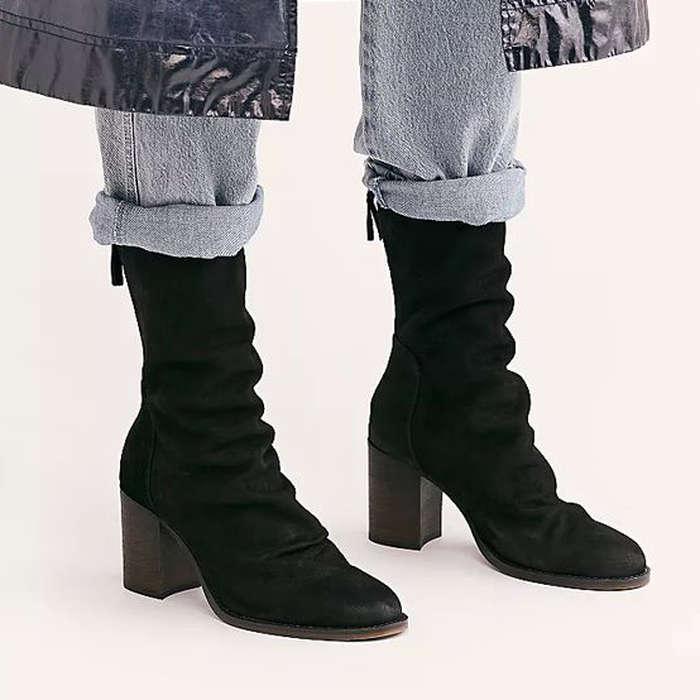 Free People Elle Block Heel Boot