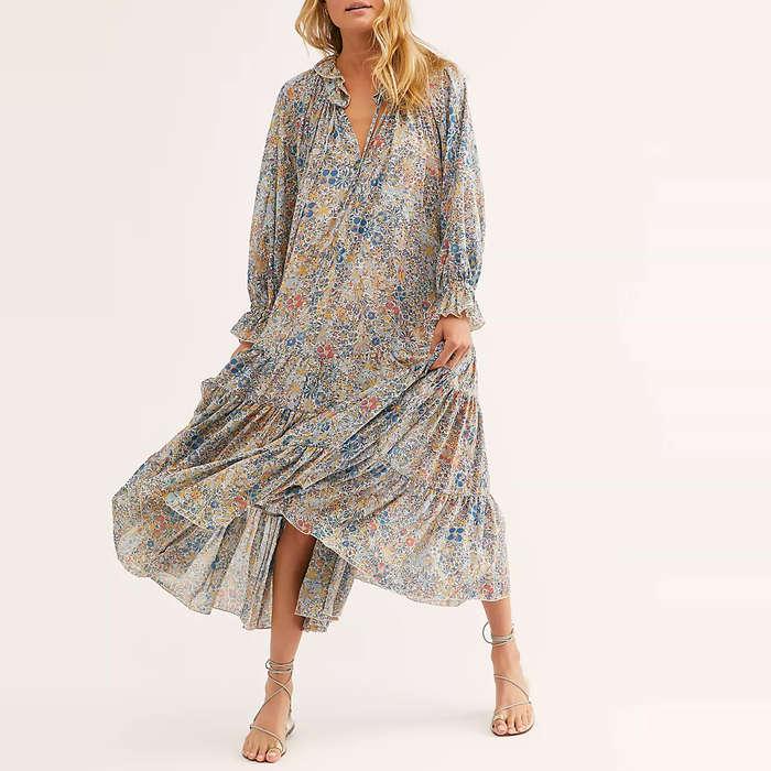 Free People Feeling Groovy Maxi Dress