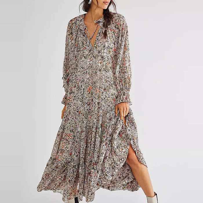 Free People Feeling Groovy Maxi Dress