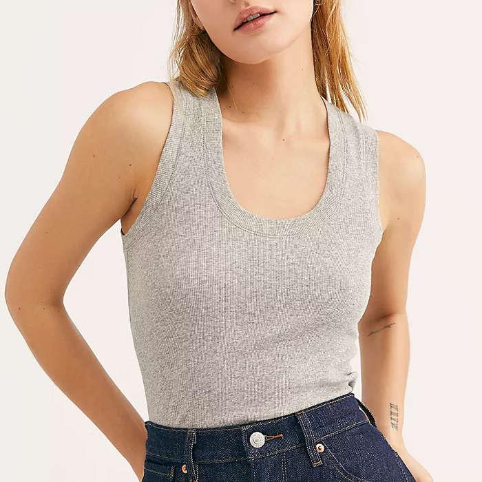 Free People U Neck Tank