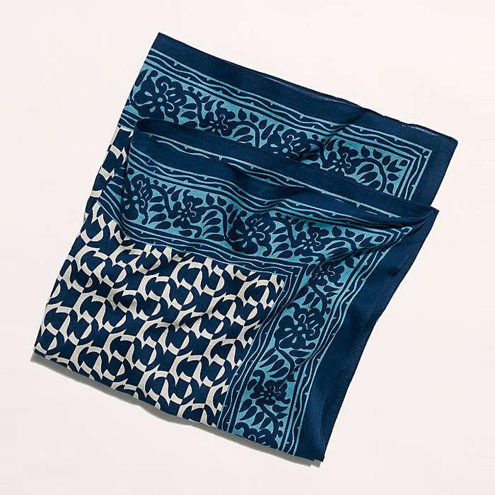 Free People Voyager Block Print Bandana