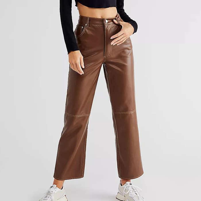 Free People We The Free The It Factor Vegan Pants