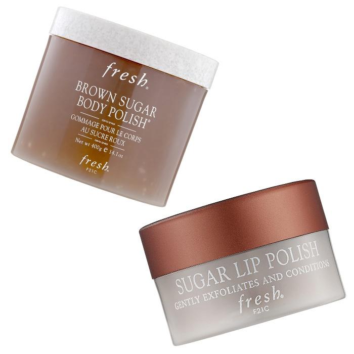 Fresh Brown Sugar Body Polish and Sugar Lip Polish