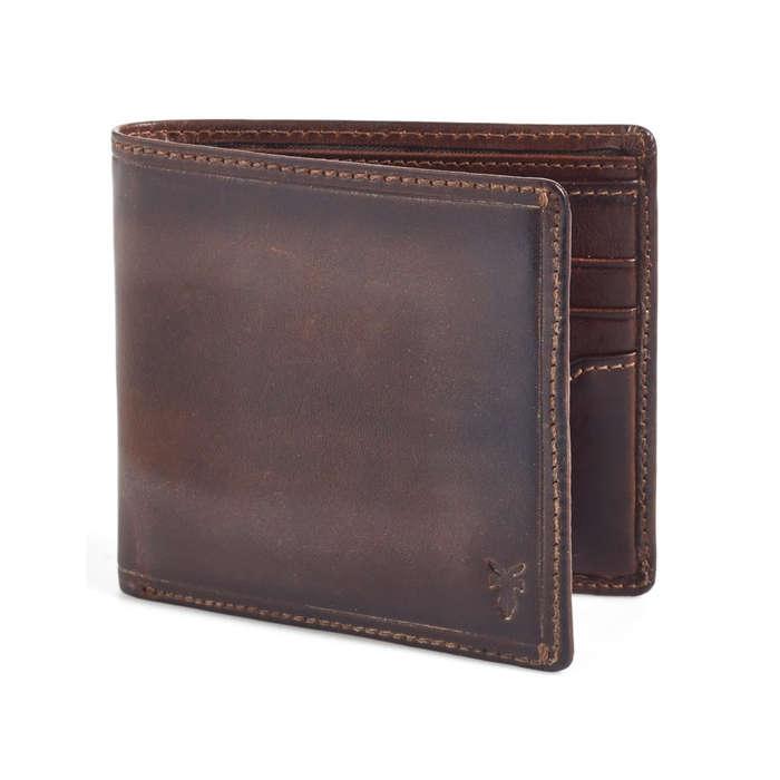 Frye Logan Leather Billfold Wallet