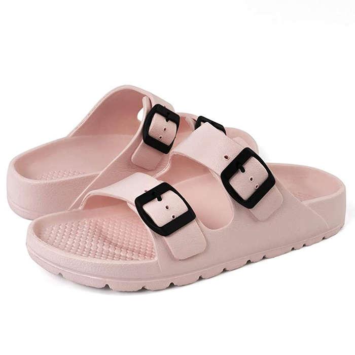 FUNKYMONKEY Double Buckle Comfort Slides