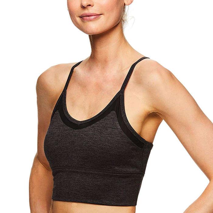 Gaiam Medium Impact Racerback Sports Bra