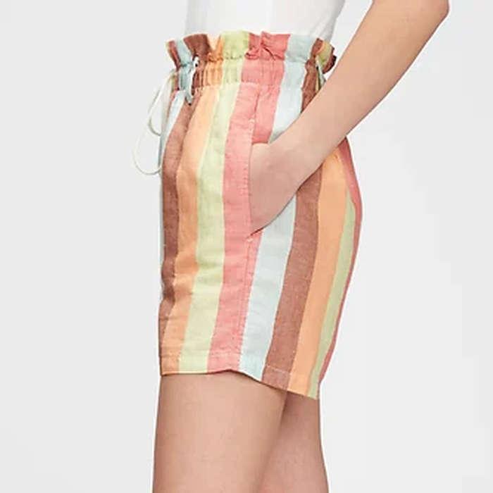 Gap 4" Paperbag Pull-On Shorts