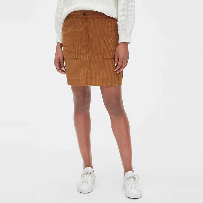 Gap Corduroy Mini Skirt