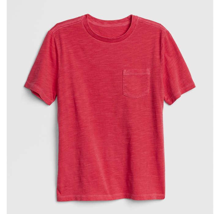 Gap Kids Pocket Short Sleeve T-Shirt