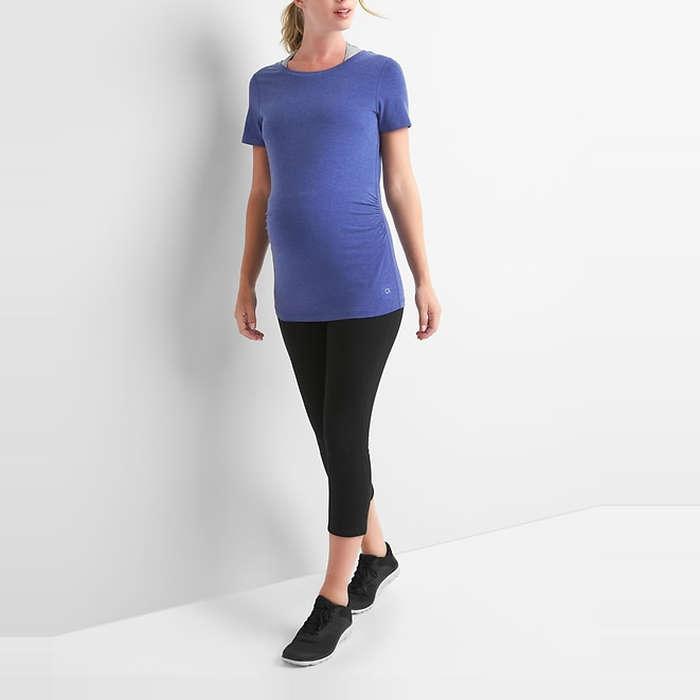 Gap Maternity Breathe Short Sleeve Crew Tee