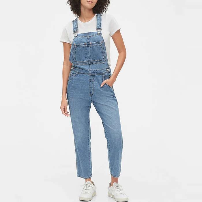 Gap Relaxed Denim Overalls