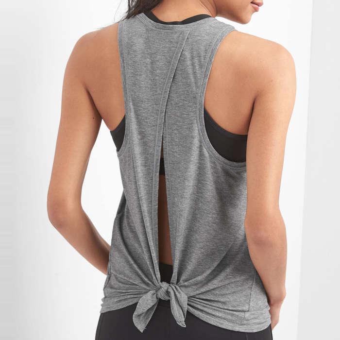 GapFit Breathe Open-Back Tank