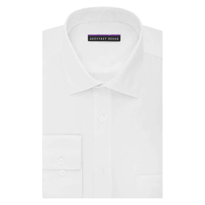 Geoffrey Beene Classic-Fit Wrinkle-Free Sateen Dress Shirt