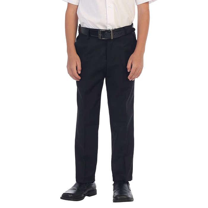 Gioberti Boys Flat Front Dress Pants