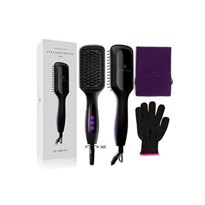 Glamfields Ionic Hair Straightener Brush