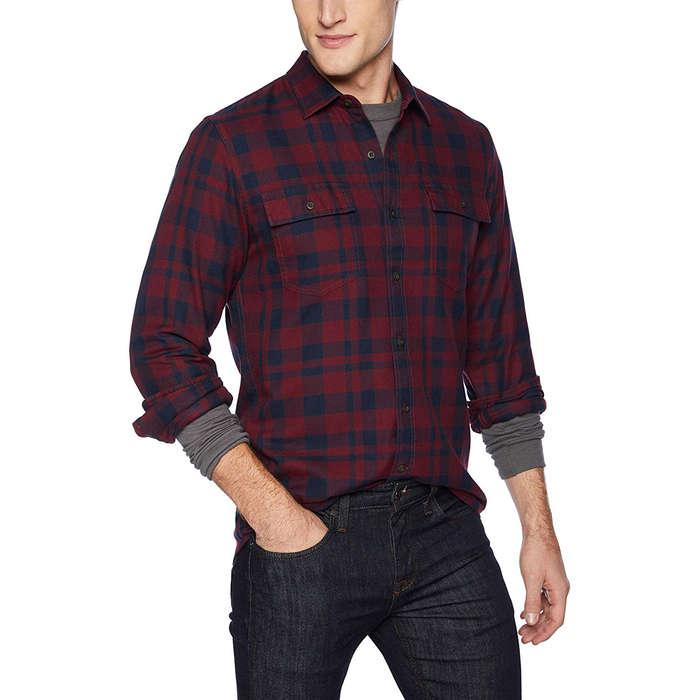 Goodthreads Slim-Fit Plaid Twill Shirt