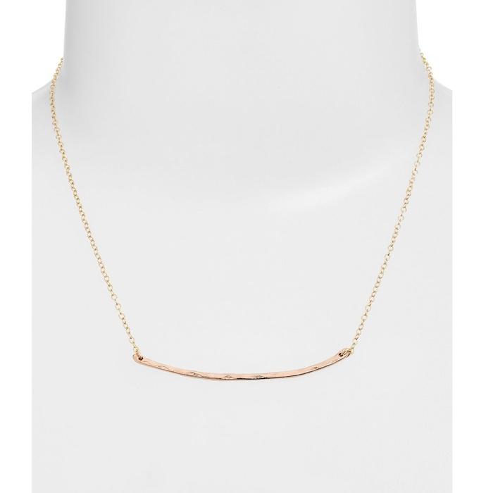 gorjana Taner Small Bar Pendant Necklace