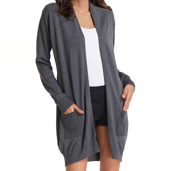 Grace Karin Open Front Cardigan Sweater